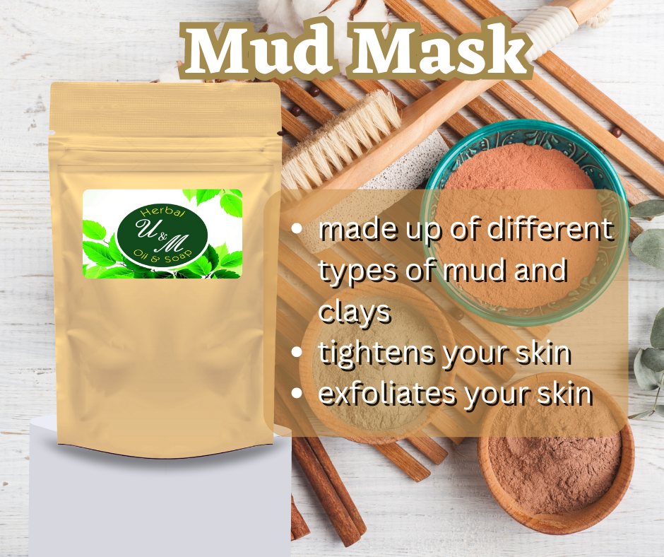 Mud Mask - glowing skin mask - 50gm - Image 2
