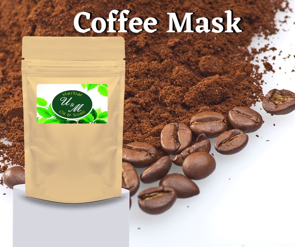 Coffee Mask - skin exfoliator - 50gm - U&M Herbals