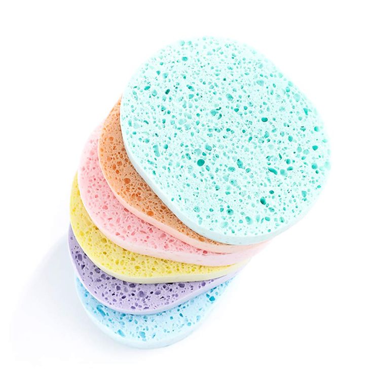 Facial sponge - face mask removing sponge - pack of 2